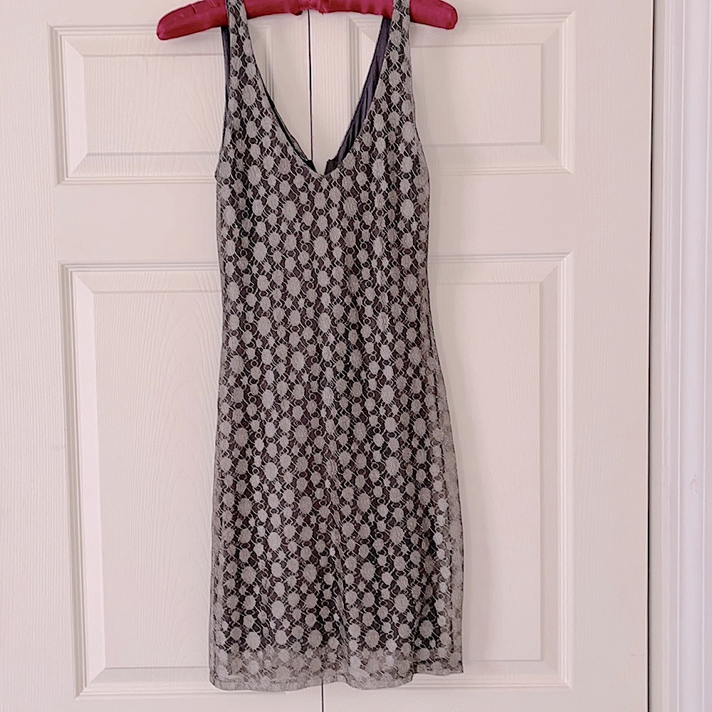 Gorgeous silver party dress